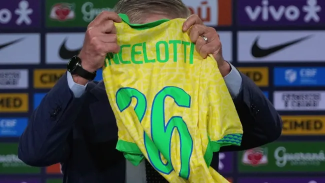 FIFA investiga a Confederación Brasileña de Futbol por contratación de Carlo Ancelotti