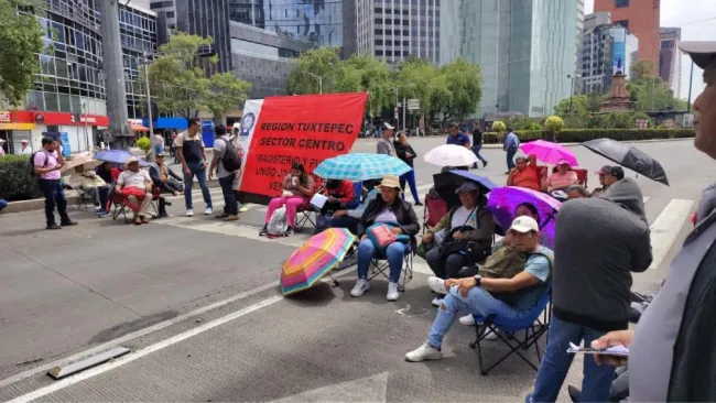 CNTE concluye plantón en el Zócalo; definirá nuevos pasos en Asamblea Nacional