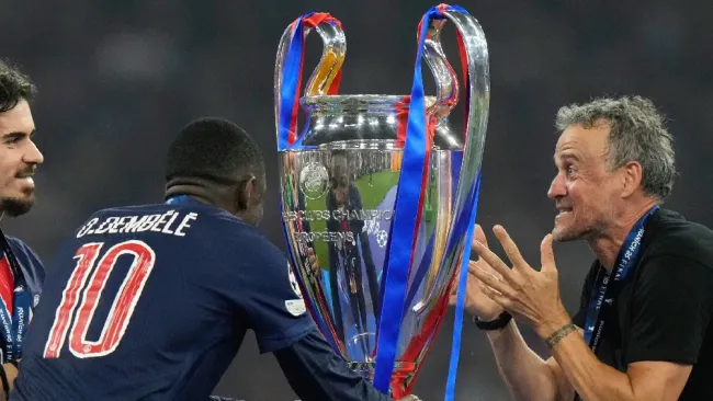 Luis Enrique tras ganar la ‘Orejona’ con PSG