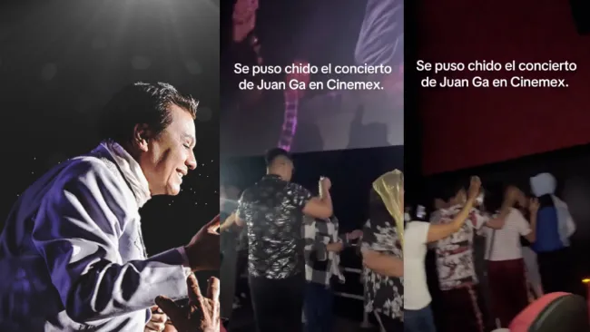 Las personas usaron los pasillos como pista de baile.