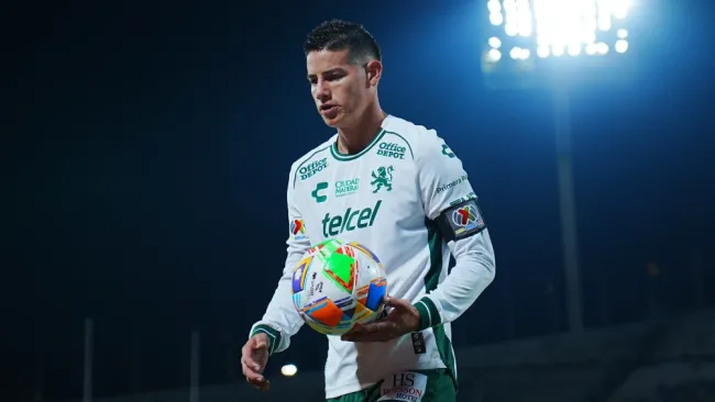 Carlos ‘Pibe’ Valderrama ve a James Rodríguez feliz en León y proyecta su permanencia en la Liga MX