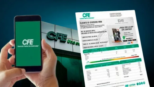 CFE: Recibo de la luz impreso dejará de enviarse a estos contribuyentes 