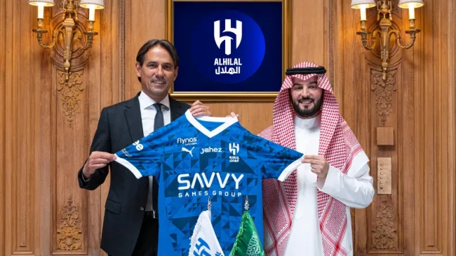 Simone Inzaghi es presentado con Al Hilal