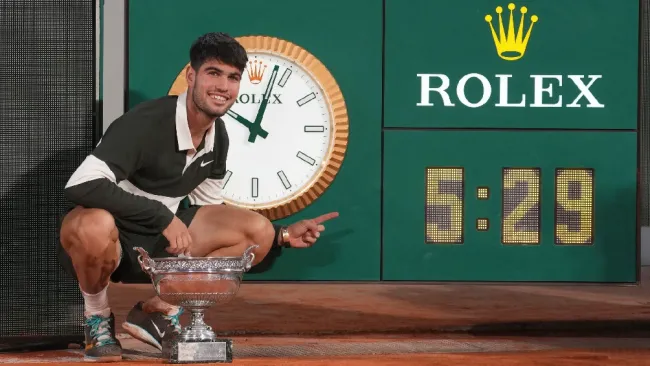 Carlos Alcaraz gana el Abierto de Francia