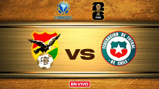 Bolivia vs Chile EN VIVO Eliminatorias Mundialistas Conmebol Jornada 16
