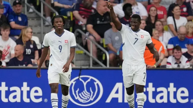 ¡Caminando! Suiza golea 4-0 y humilla a Estados Unidos en su casa