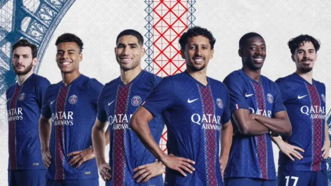 PSG presenta su nueva camiseta de cara al Mundial de Clubes y la próxima temporada