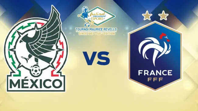 ¿Cuándo y dónde ver la Semifinal México vs Francia del Maurice Revello?