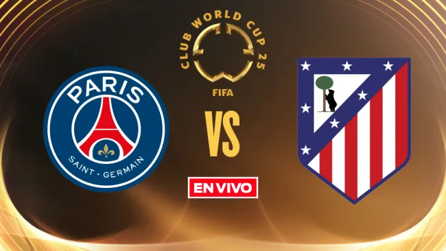 París Saint-Germain vs Atlético de Madrid EN VIVO Mundial de Clubes Jornada 1