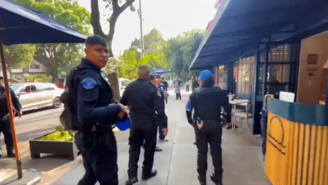 La Policía de la Ciudad de México ya está buscando a los responsables.