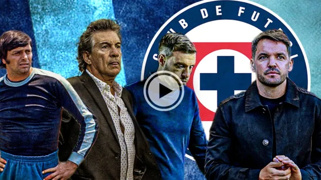 Nicolás Larcamón es el cuarto DT argentino en la historia de Cruz Azul, tras Marín, Romano y Anselmi