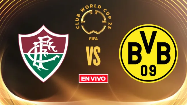 Fluminense vs Borussia Dortmund EN VIVO Mundial de Clubes Fase de Grupos Jornada 1