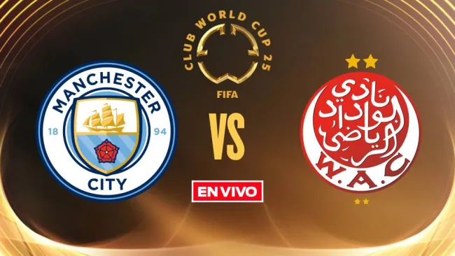 Manchester City vs Wydad AC EN VIVO Mundial de Clubes Fase de Grupos Jornada 1 