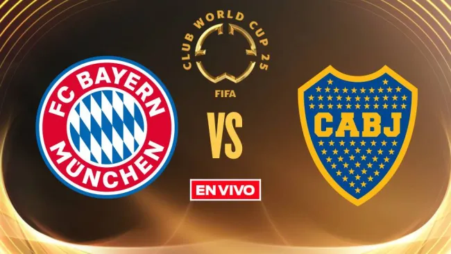 Bayern Munich vs Boca Juniors EN VIVO Mundial de Clubes Fase de Grupos Jornada 2