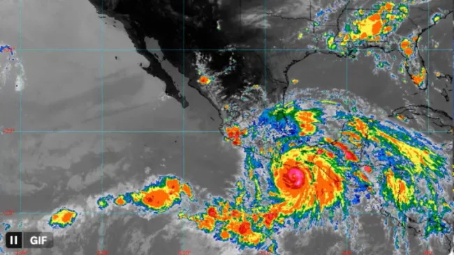 Se espera que por la madrugada de este jueves impacte el fenómeno natural.