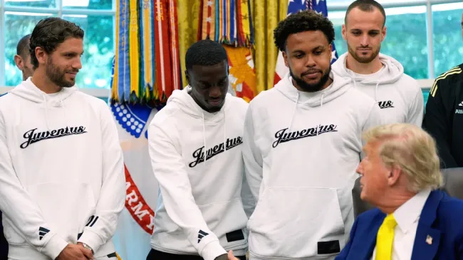 Juventus visita a Donald Trump en Washington antes de su debut en el Mundial de Clubes