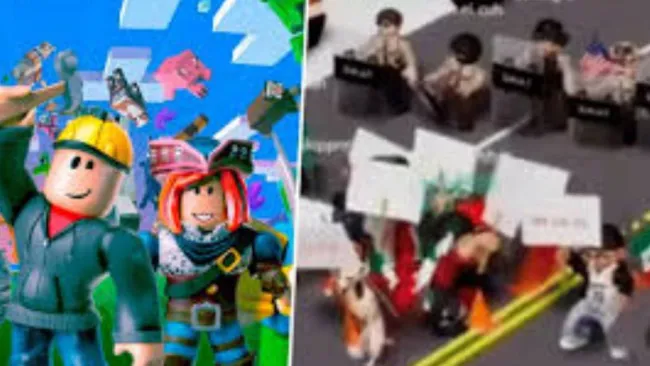 Niños mexicanos protestan contra ICE en Roblox