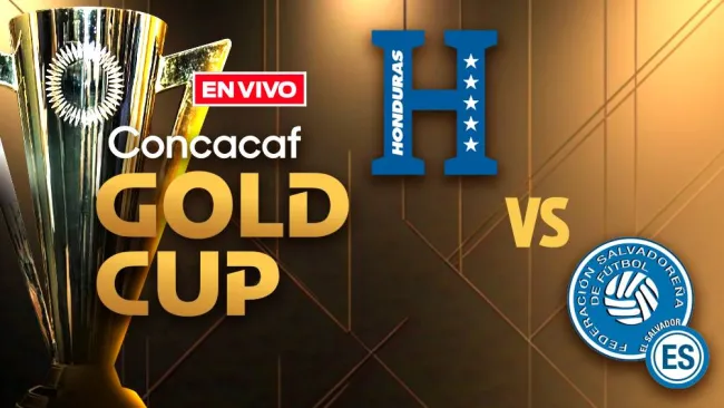 Honduras vs El Salvador EN VIVO Copa Oro Jornada 2