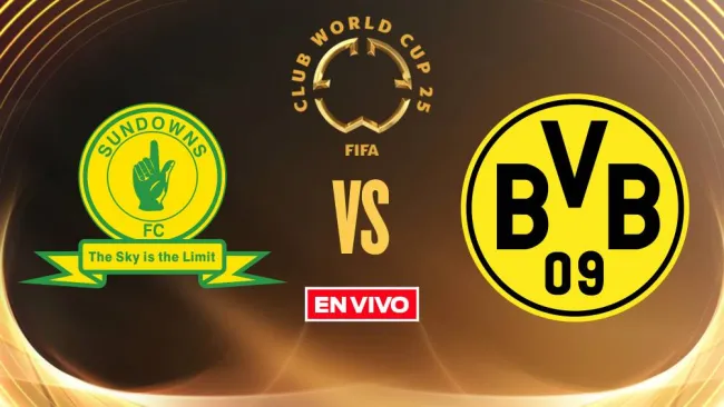 Mamelodi Sundowns vs Borussia Dortmund EN VIVO Mundial de Clubes Jornada 2