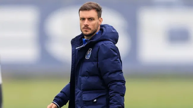 Martin Anselmi como entrenador del Porto