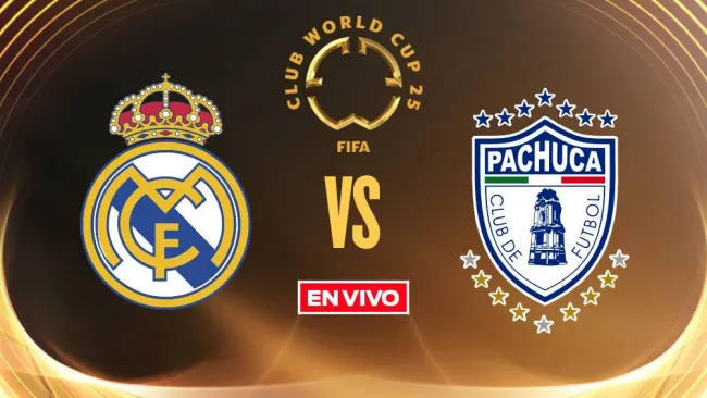 Real Madrid vs Pachuca EN VIVO Mundial de Clubes Jornada 2