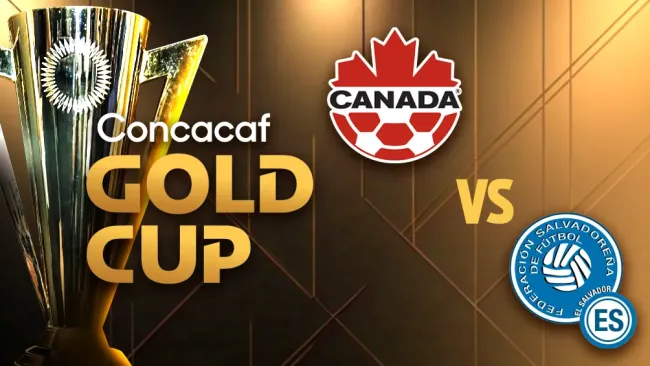 Copa Oro 2025: ¿Cuándo y dónde ver Canadá vs El Salvador?