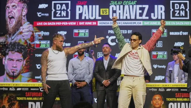 Julio César Chávez Jr. vs. Jake Paul: ¿Cuándo, a qué hora y por dónde ver la pelea?
