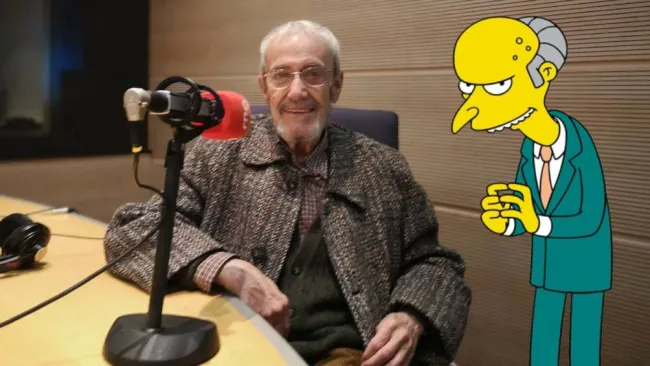 Fallece Javier Franquelo, la inolvidable voz del Sr. Burns en Los Simpson