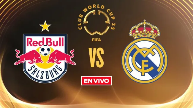 Salzburg vs Real Madrid EN VIVO Mundial de Clubes Fase de Grupos Jornada 3
