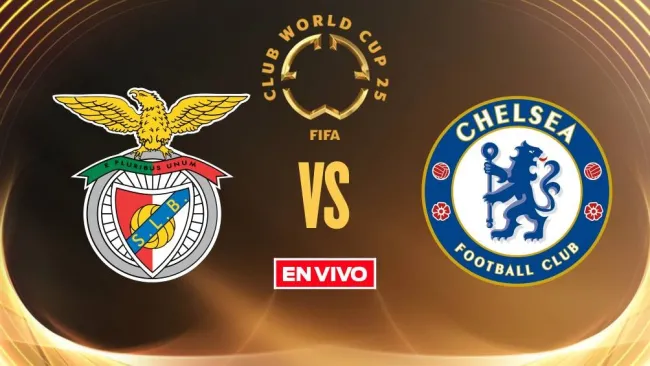Benfica vs Chelsea EN VIVO Mundial de Clubes Octavos de Final
