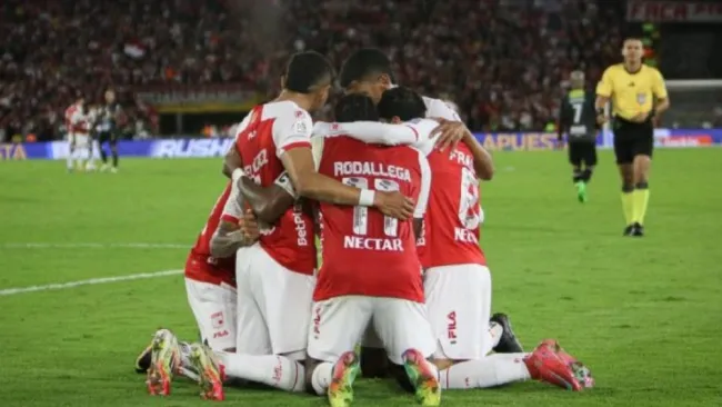 Santa Fe se coronó campeón en el futbol colombiano