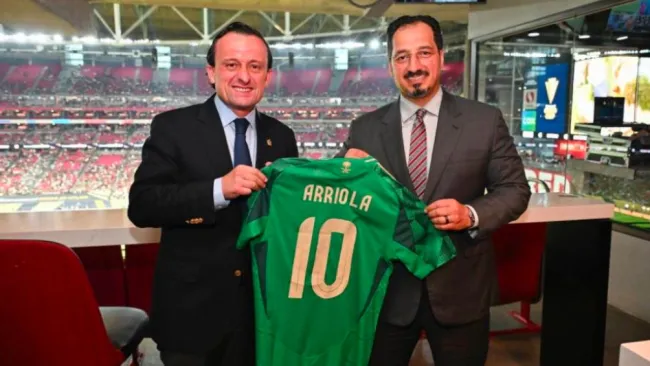 México firma convenio con Arabia Saudita en plena Copa Oro