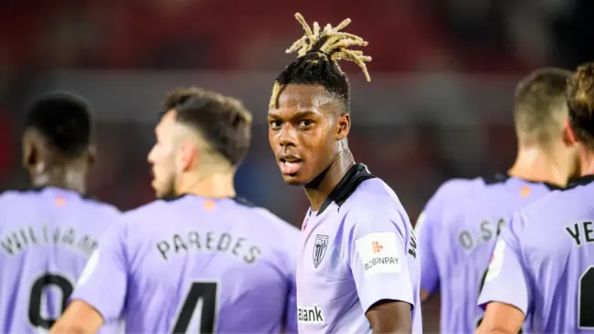 Nico Williams con Athletic
