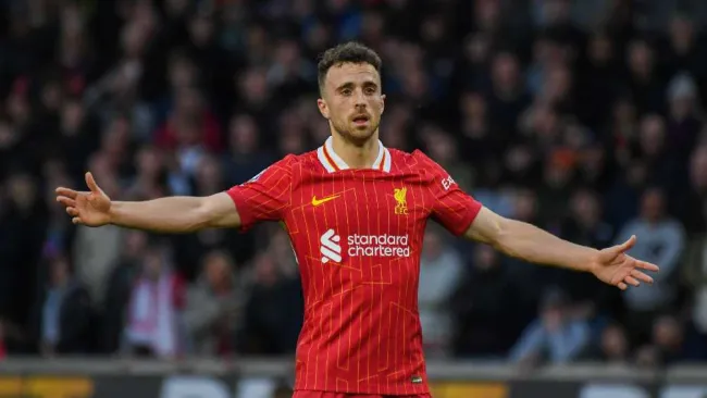 Diogo Jota, con el Liverpool
