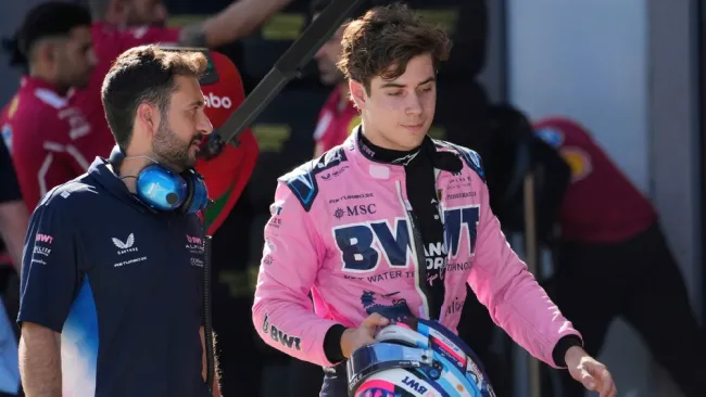 Colapinto en el GP de Silverstone