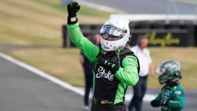 Hulkenberg revela cómo consiguió el podio en Silverstone