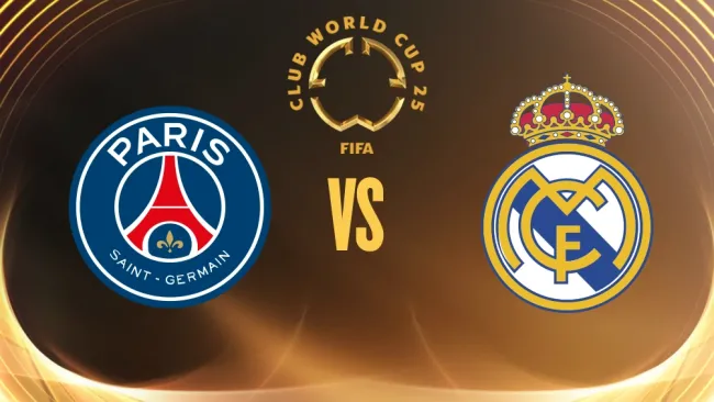 PSG y Real Madrid se enfrentan en la Semifinal del Mundial de Clubes
