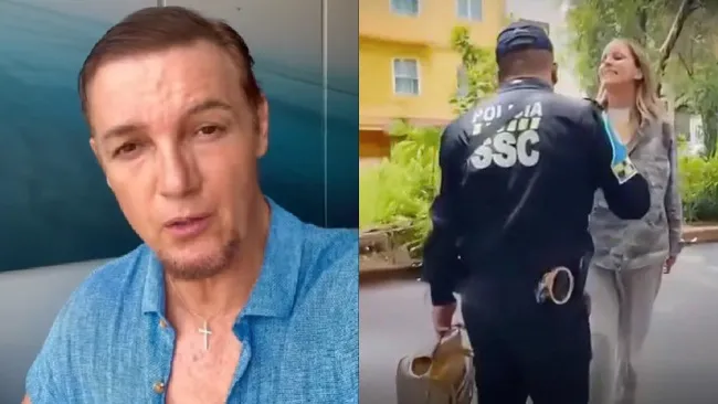 El actor de telenovelas asegura que no piensa igual que la mamá de su hijo.