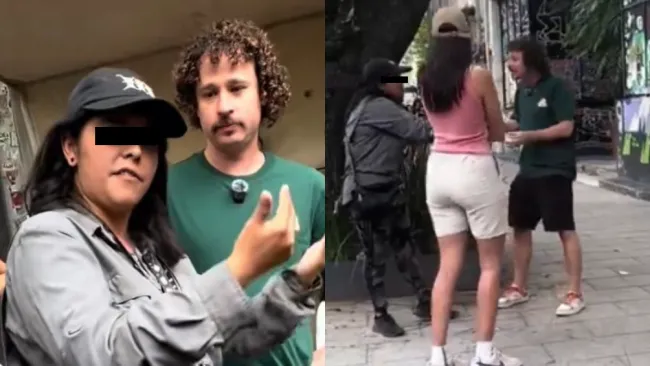 El youtuber recibió insultos cuando estaba grabando desde la tienda de Ripndip.