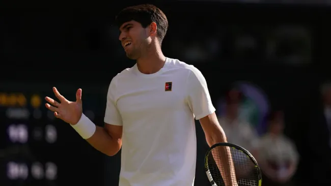 "Es mucho mejor que yo", los elogios de Alcaraz a Sinner en plena Final de Wimbledon