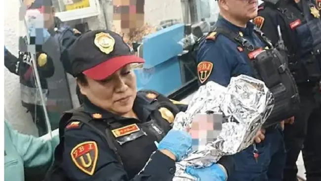 Policías ayudan a joven de 17 años a dar a luz en estación San Cosme del Metro CDMX