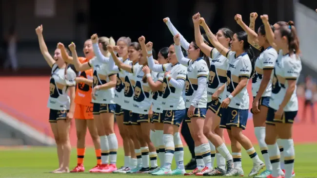 Pumas Femenil se presenta en el Apertura 2025 con goleada a Rayadas