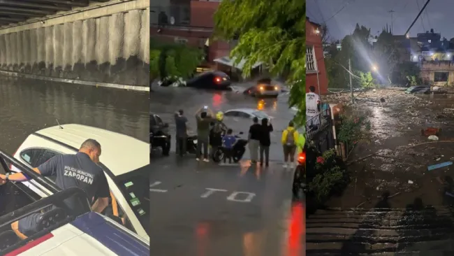 Las intensas precipitaciones no dieron tregua a los habitantes.