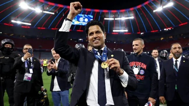 Al-Khelaifi tras ganar la Champions League