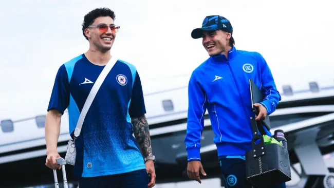 Cruz Azul llegó a Guadalajara para enfrentar a Atlas