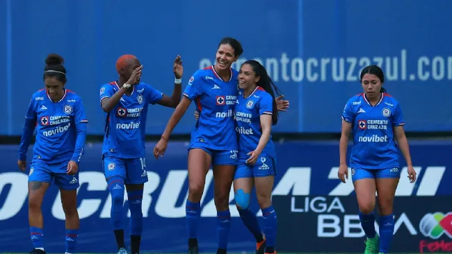 Cruz Azul femenil golea al Atlas
