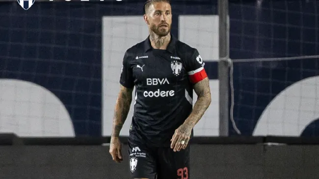 Así terminó Sergio Ramos el partido ante Atlético San Luis 