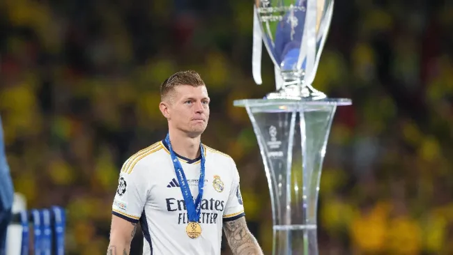 Toni Kroos ganó la Champions League en su última temporada como profesional