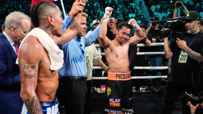 Final de la pelea Barrios vs Pacquiao