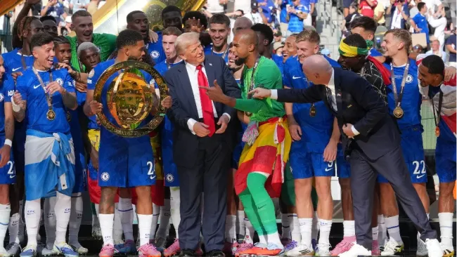 Marc Cucurella recuerda incómodo momento con Donald Trump en el Mundial de Clubes